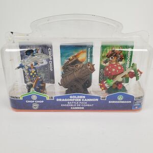 Skylanders Giants 3 Pack Chop Chop Shroomboom Dragonfire Cannon